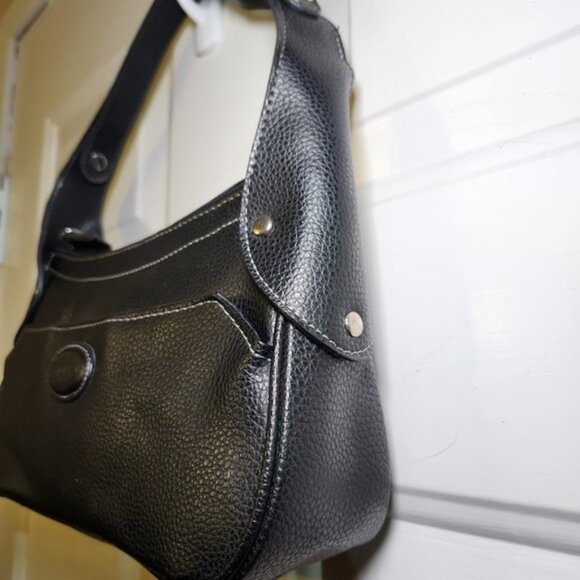 Tod's Black Leather 2Way Adjustable Shoulder Strap Micro Handbag Bag Purse - Picture 4 of 16